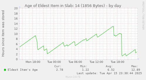 Age of Eldest Item in Slab: 14 (1856 Bytes)