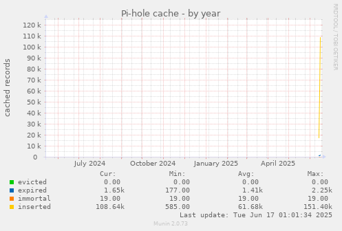 Pi-hole cache